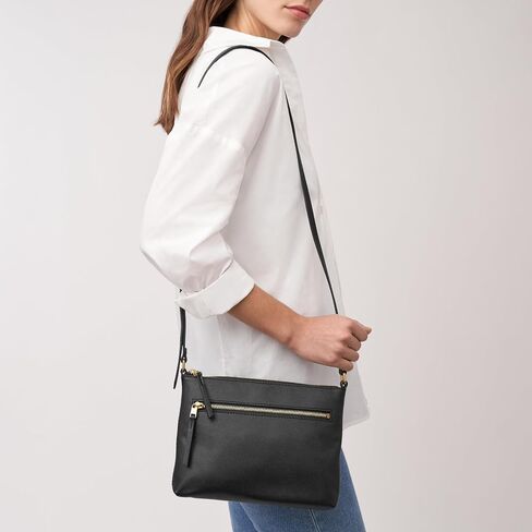 Fossil Women's Fiona Large or Small Crossbody Purse Handbag for Women in Kuwait