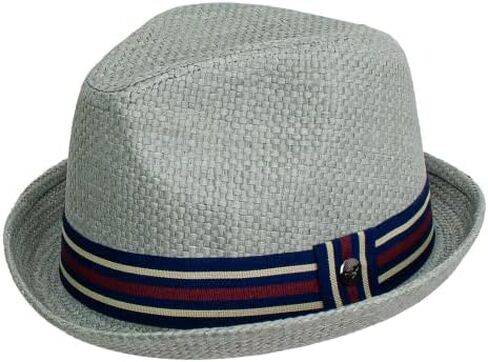 Bellmora Peter Grimm The Tate Natural Straw Brim Fedora Hat in Saudi Arabia