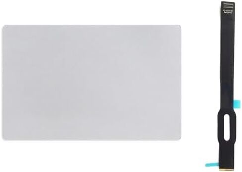 لوحة لمس جديدة مع كابل مرن بديل لجهاز MacBook Pro 16.2 بوصة Retina A2485 Trackpad 2021 Year (فضي) in Saudi Arabia