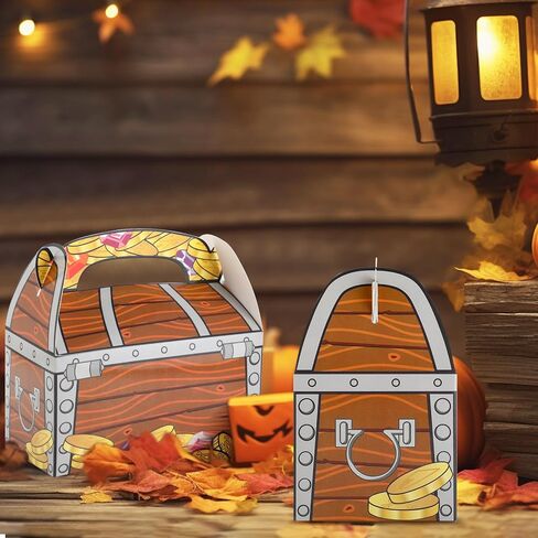 Adorox 24 عبوة من صناديق مكافآت الصدر الخاصة بالقراصنة هدايا لحفلات أعياد الميلاد in Kuwait