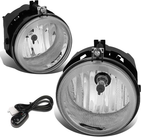 DNA MOTORING FL-ZTL-311-AM Fog Light Driver & Passenger Side [Compatible with 05-08 Pacifica / 05-09 Sebring / 05-09 Town & Country] in Saudi Arabia