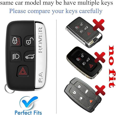 for Land Rover Key Fob Cover, Key Fob Full Protection Case is Premium Soft TPU in Saudi Arabia
