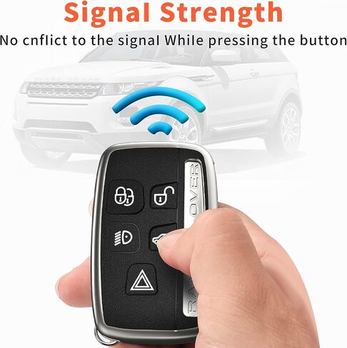 for Land Rover Key Fob Cover, Key Fob Full Protection Case is Premium Soft TPU in Saudi Arabia