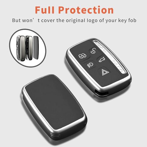 for Land Rover Key Fob Cover, Key Fob Full Protection Case is Premium Soft TPU in Saudi Arabia