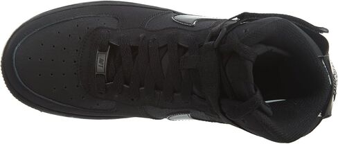 حذاء كرة السلة Nike Air Force 1 للأولاد (GS) أسود/أسود/أسود 5.5 سنة in Saudi Arabia