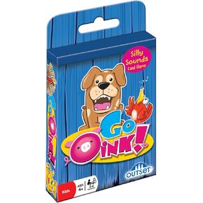 Outset Media Go Oink - The Silly Sounds Card Game for Ages 4+