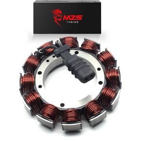 MZS Motorcycle Electric Stator Coil 29970-88 Compatible With Dyna 1989-1998 | Electra Glide 1988-1996 | Softail 1989-1999 | Road King 1994-1996 | Sport Glide 1989-1992 | Tour Glide 1988-1995