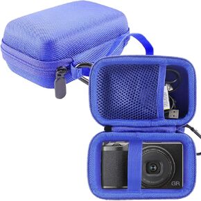 WERJIA Hard EVA Travel Case for Ricoh GR III HDF/GR IIIx/GR III/GR II/GR Digital Camera (grey)