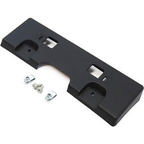 Front License Plate Holder Mounting Bracket Assembly LP TAG Bumper Mount Replacement Compatible with Nissan Sentra 2007 2008 2009 2010 2011 2012 Includes Hardware