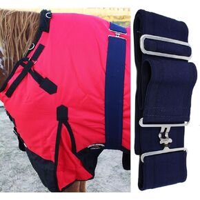 Horse Blanket Sheet Cooler Adjustable Elastic Surcingle Replacement Strap 403EE01