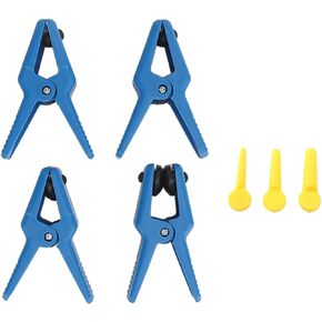 Fluid Line Stoppers Set 7pcs Auto Fluid Stop Clamp Set, Banjo Stopper with 3 Plugs for Brake Line Fuel Rail Hose A C Line and Banjo Fitting, ABS Material Line Stopper Kit Fuel