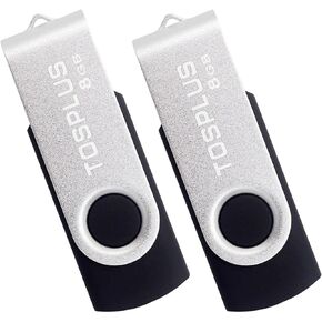 محرك أقراص فلاش USB 2.0 بسعة 64 جيجابايت، محركات أقراص إبهامية، محرك أقراص سريع، محرك أقراص مضغوطة، 2 حزمة، 64 جيجابايت، أسود