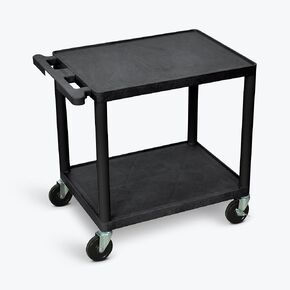 LP26-B 26"H AV Cart - Two Shelves