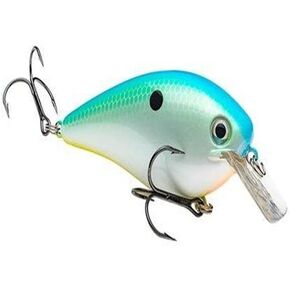 HCKVDS4.0-534 Strike King Lures, KVD 4.0 Magnum Hard Squarebill Lure, 3 4" Body Length, 7/8 oz, 3'-7' Depth, Citrus Shad, per 1
