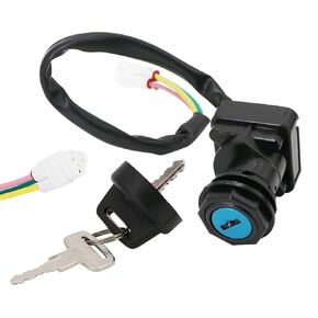 Ignition Key Switch for Bombardier Canam 710000582 710000192 3-Pin Plug Connector