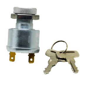 Autu Parts Golf Cart Key Switch for EZGO Ignition Switch 17421G1,2 Prong 4 Key