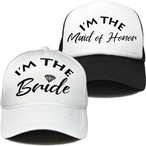 Funky Junque Bridal Bachelorette Party Snap Back Foam Trucker Hat I'll Bring The Baseball Cap