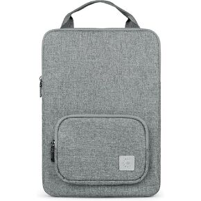 Comfyable Laptop Sleeve Bag 14 Inch Compatible for MacBook Pro 14 Inch 13 Inch M4 M3 M2 M1 Pro/Max 2024, MacBook Air M3 M2 M1 with Handle & Pocket - Notebook Computer Carry Bag Case Briefcase - Grey