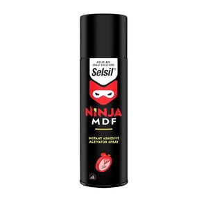 SELSIL CA Glue Activator Spray (2 x 13.50 fl oz) - Cyanoacrylate Glue Activator, Professional Fast Clear Adhesive Accelerators for Woodworking, Metal, Plastic, Indoor & Outdoor (2 Pack)