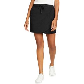 Eddie Bauer Ladies' Tulip Hem Skort (US, Alpha, X-Large, Regular, Regular, Black)