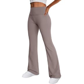 سراويل يوجا نسائية واسعة الساق من Trendy Queen، سراويل ضيقة عالية الخصر للتمارين الرياضية، ملابس خريفية غير رسمية in Kuwait
