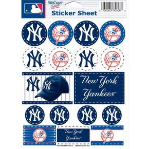 Wincraft MLB Vinyl Sticker Sheet
