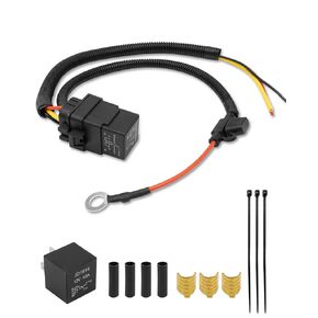 Fuel Pump Relay Wiring Kit Fit for Dodge Jeep Chrysler Ram Durango Grand Caravan Town & Country Grand Cherokee 1500 2011-2013, Electric Fuel Pump Relay Harness Kit Replace 4727370AA CSZDV621AA