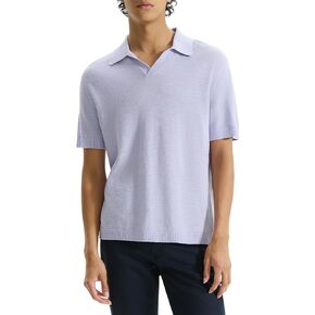 Theory Men's Brennan Polo in Pacific Linen