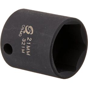 Sunex 321m 3/8-Inch Drive 21-Mm Impact Socket