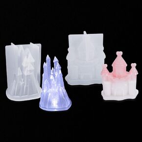 iSuperb 2 Pack Perfume Bottle Silicone Crystal Epoxy Mold Ladies Fashion Handbag Casting Resin Molds DIY Jewelry Pendant Ornament Crafts Decoration (Bottle+Bag)