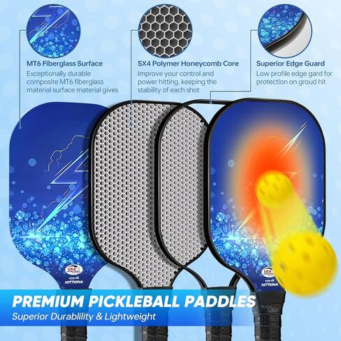 HITTIONA‎Pickleball Paddles Set in Saudi Arabia