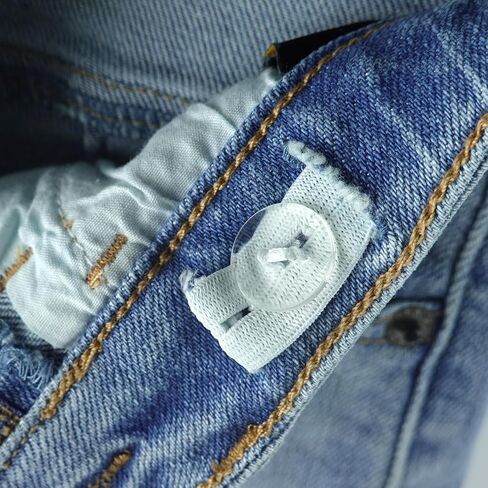 KIDSCOOL SPACE Baby Little Big Boys Denim Shorts,Elastic Waistband Inside Ripped Holes Stretch Jeans Summer Wear in Saudi Arabia