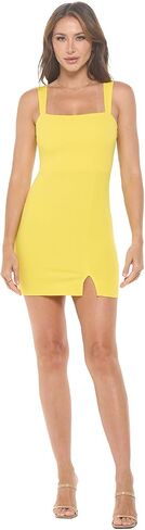 Women's Sleeveless Mini Cocktail Dress, Square Neck Bodycon Sexy Going Out Party, Trendy Spring Summer 2024 in Saudi Arabia