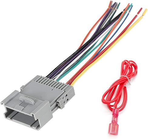 بديل لجنرال موتورز تشيفي سيلفرادو، شيفروليه سوبربان، جي إم سي سييرا، بويك، بونتياك، هامر ما بعد البيع راديو ستيريو الأسلاك تسخير موصل محول in Kuwait