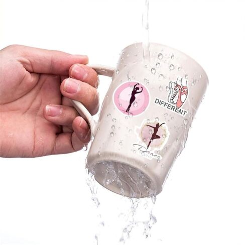 Afternoon Tea Stickers Coffee Vinyl Decals Laptop Water Bottle Phone Skateboard Stickers Decals for Women Ladies Girls (Afternoon Tea) in Saudi Arabia