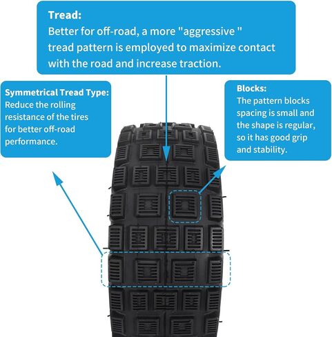 3.00-4 Tire Tube,RUTU 9X3.50-4 10X3.0 City Road Tread Tires and Tubes with TR87 Bent Valve for Scooter Electric Trike Pressure Washer in Kuwait