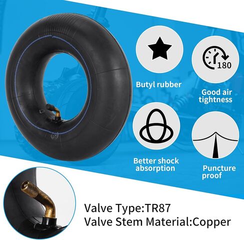 3.00-4 Tire Tube,RUTU 9X3.50-4 10X3.0 City Road Tread Tires and Tubes with TR87 Bent Valve for Scooter Electric Trike Pressure Washer in Kuwait