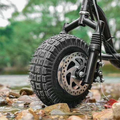 3.00-4 Tire Tube,RUTU 9X3.50-4 10X3.0 City Road Tread Tires and Tubes with TR87 Bent Valve for Scooter Electric Trike Pressure Washer in Kuwait