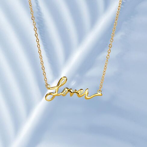 Singer Necklace Swift Music Folkllore Lover Signature Necklace Inspired Fan Gifts (Lover) in Saudi Arabia