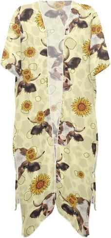 Womens Bikini Cover Ups, Summer Sheer Kimono Beach Cover Ups Resort Wear in Saudi Arabia