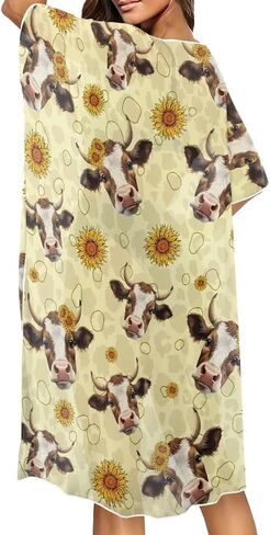 Womens Bikini Cover Ups, Summer Sheer Kimono Beach Cover Ups Resort Wear in Saudi Arabia