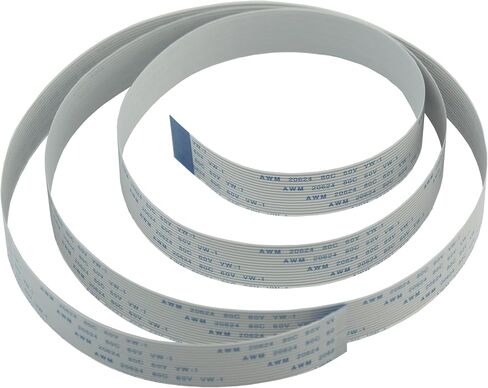 Flex Ribbon Cable for Raspberry Pi Camera - White 15cm / 6 inch in Kuwait
