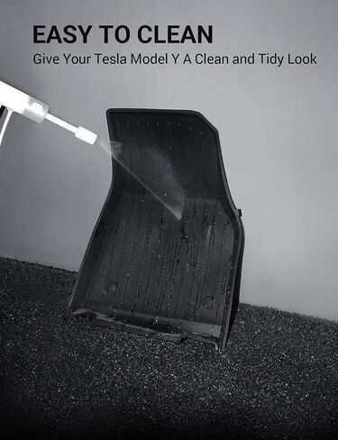 Tesla Model 3 Floor Mats 3D Cargo Liners All-Weather Waterproof Protect Floor Interior Accessories for 2023 2022 2021 Model 3 4PCS in Saudi Arabia