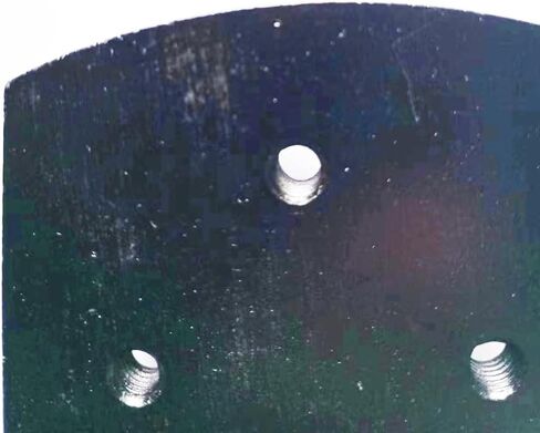 أقراص طحن ماسية شبه منحرفة لطحن الأرضيات الخرسانية متوسطة الحجم 3 قطع تستخدم في مطاحن الأرضيات لافينا وإدكو (30#) in Kuwait