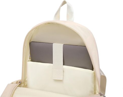 Girl Roomy Fashion Laptop Backpack Set Casual Daypack Set for Women Black in Saudi Arabia