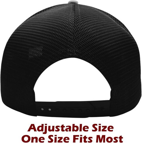 American Flag Trucker Hat Adjustable Snapback Hat Men & Women Baseball Cap Breathable Mesh Hat in Saudi Arabia