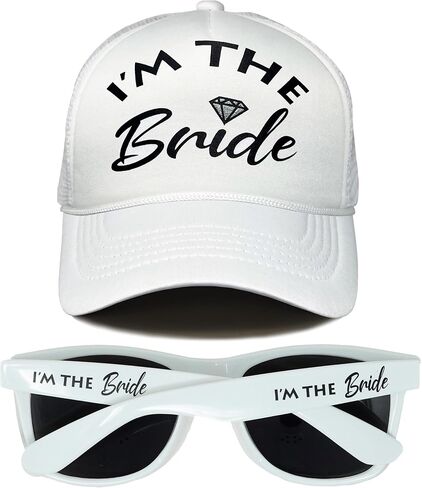 Funky Junque Bridal Bachelorette Party Snap Back Foam Trucker Hat I'll Bring The Baseball Cap in Saudi Arabia