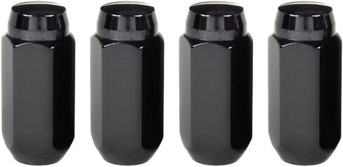 MCGARD 64024 Black Cone Seat Style Lug Nut Set (M14 x 1.5 Thread Size) - Set of 4 in Saudi Arabia