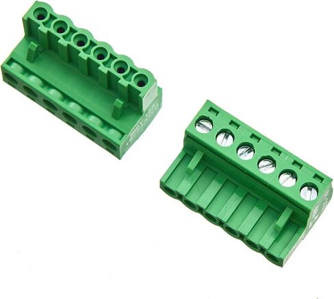 40pcs 3Types (20pcs 2Pin+10pcs 3Pin+10pcs 4Pin) 2EDG 5.08MM pluggable Green Terminal Block Socket,Separate Screw Hole.(2Pin 3Pin 4Pin) in Saudi Arabia
