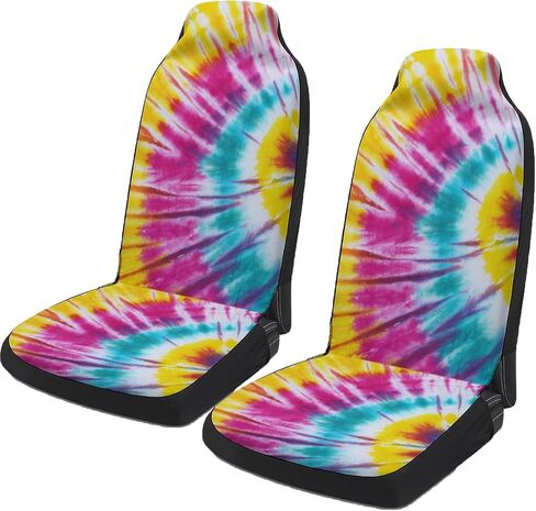 Boho Car seat Cover Front Seats Only, Boho Seat Covers for Women, Universal Fit Most Cars, Truck, SUV, or Van(Pink) in Saudi Arabia